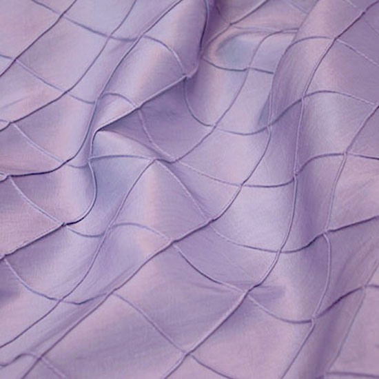 Lavender Lilac Pintuck Table Linen Rentals Tablecloth