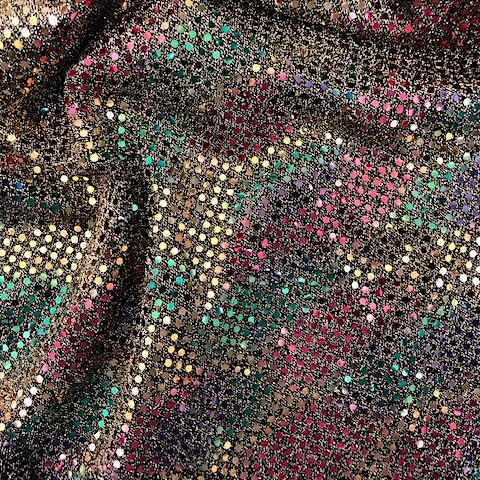 Multi Sequin table linen rentals tablecloth - Cloth Connection