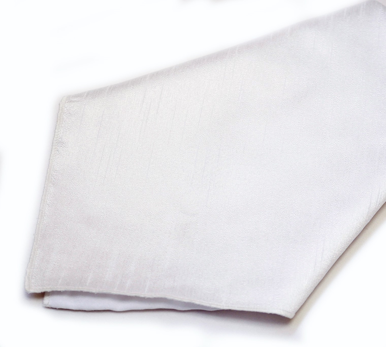 White Poly Dupioni Napkin